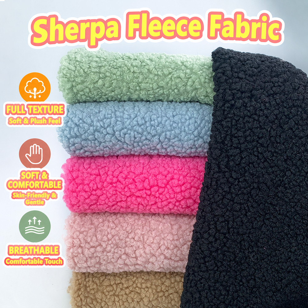 Sewing Garments - Tela de forro polar tipo sherpa,