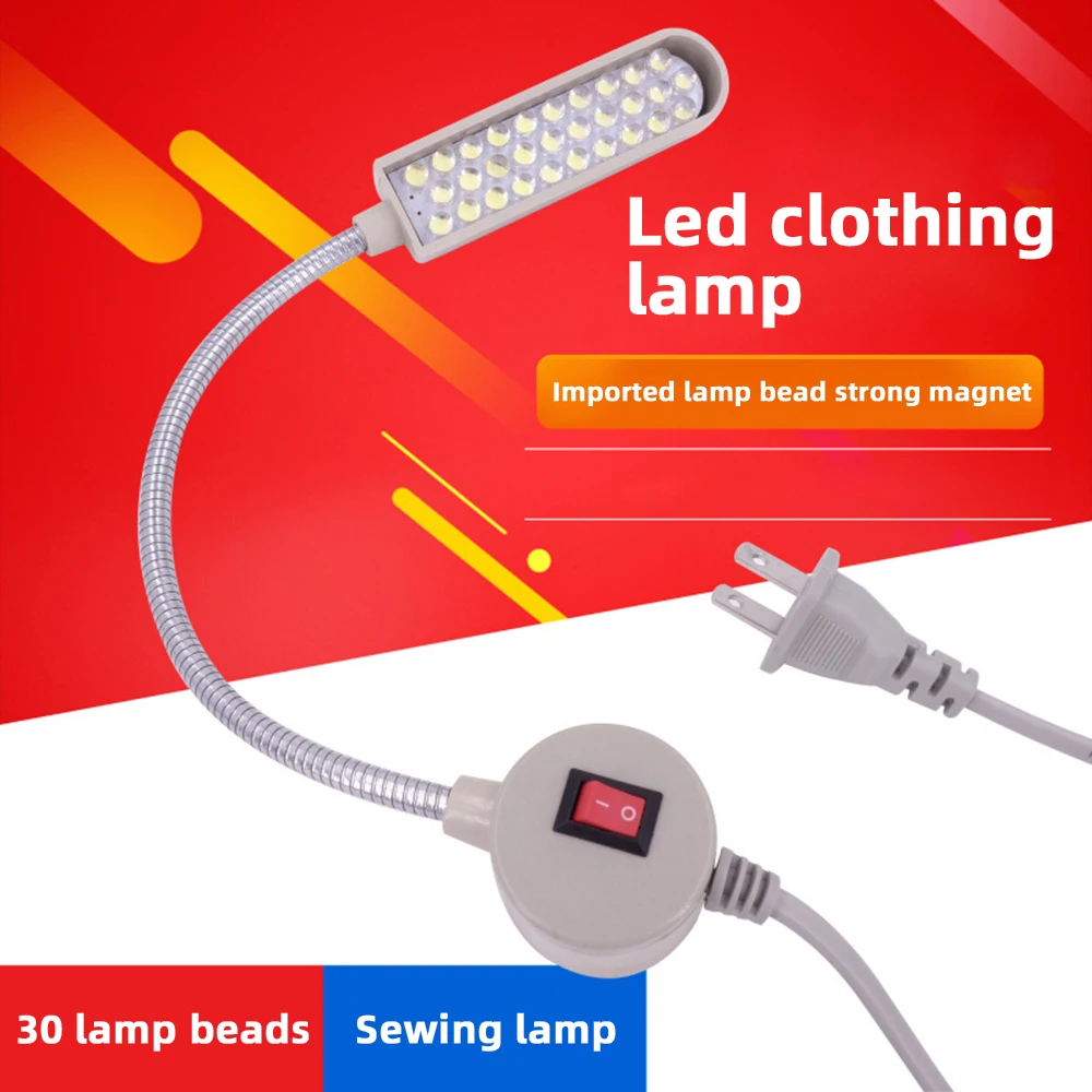 30 LED Máquina de coser indust - Textile Sewing Machines reseña y precio