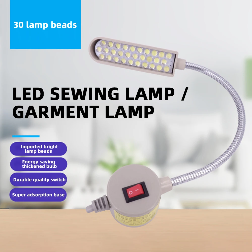 30 LED Máquina de coser indust - Textile Sewing Machines reseña y precio