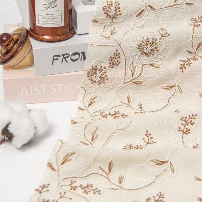 Tela de encaje de tul bordado, - Sewing Fabric reseña y precio