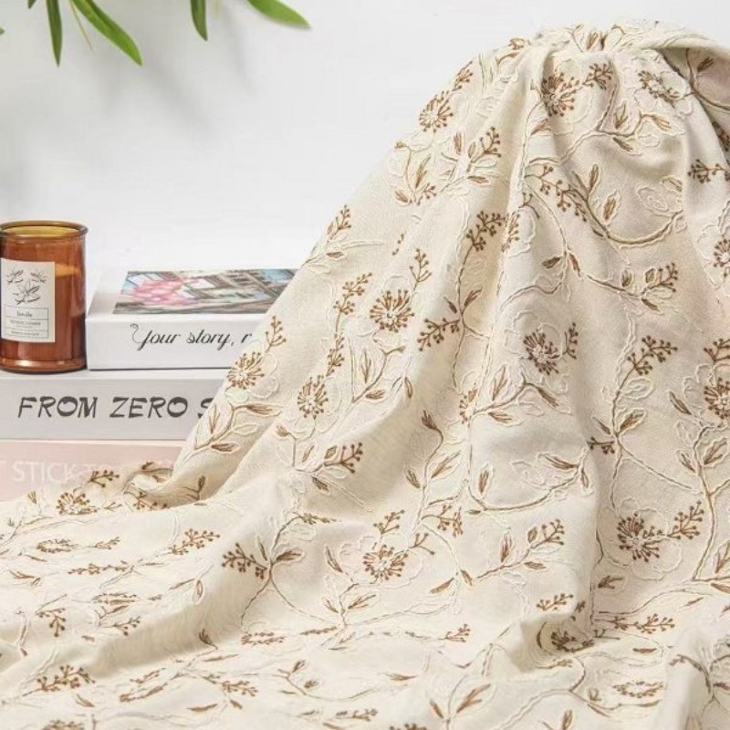 Tela de encaje de tul bordado, - Sewing Fabric reseña y precio