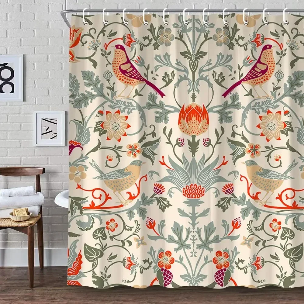 Cortina de ducha William Morri - Fabric Weight Set reseña y precio